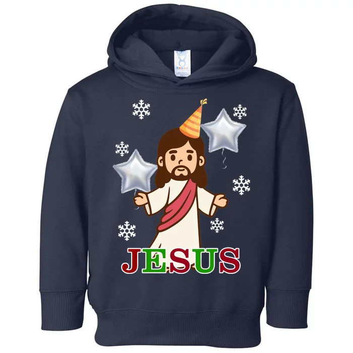 Happy Birthday Jesus Toddler Hoodie