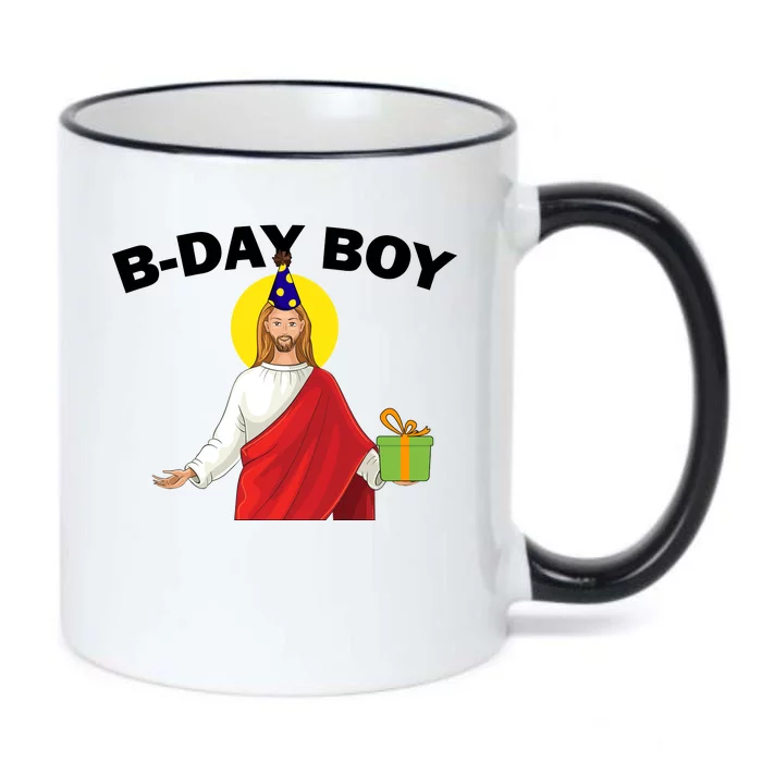 Happy Birthday Jesus! B-Day Boy Black Color Changing Mug