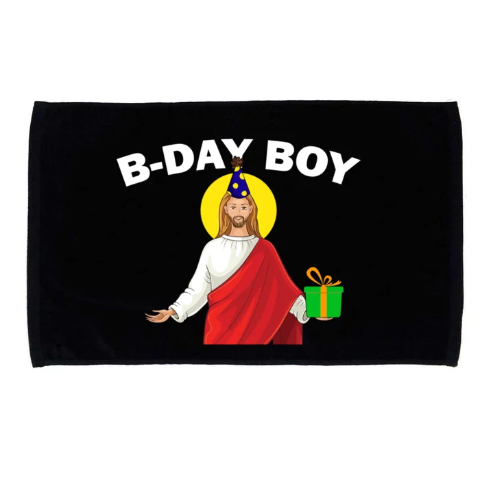 Happy Birthday Jesus! B-Day Boy Microfiber Hand Towel