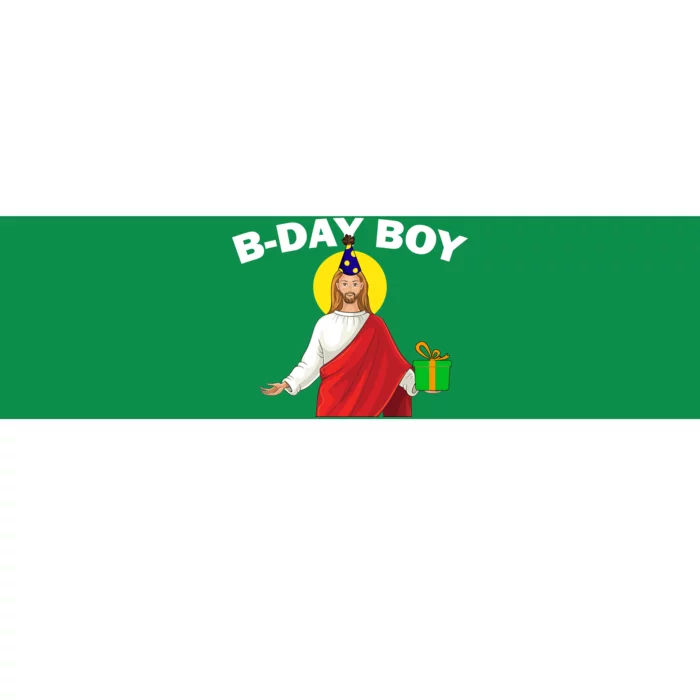 Happy Birthday Jesus! B-Day Boy Bumper Sticker