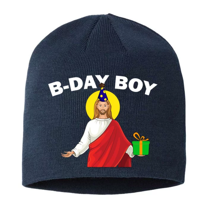 Happy Birthday Jesus! B-Day Boy 8 1/2in Sustainable Knit Beanie