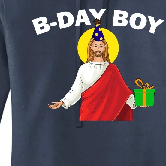 Happy Birthday Jesus! B-Day Boy Women's Pullover Hoodie