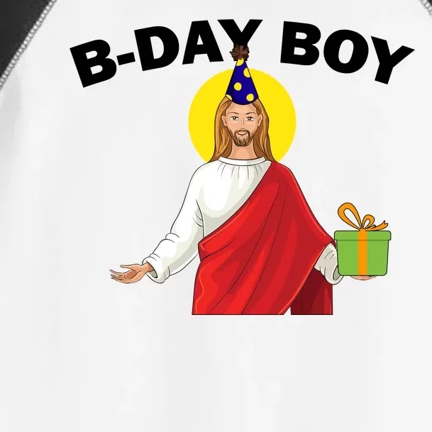 Happy Birthday Jesus! B-Day Boy Toddler Fine Jersey T-Shirt