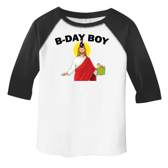 Happy Birthday Jesus! B-Day Boy Toddler Fine Jersey T-Shirt