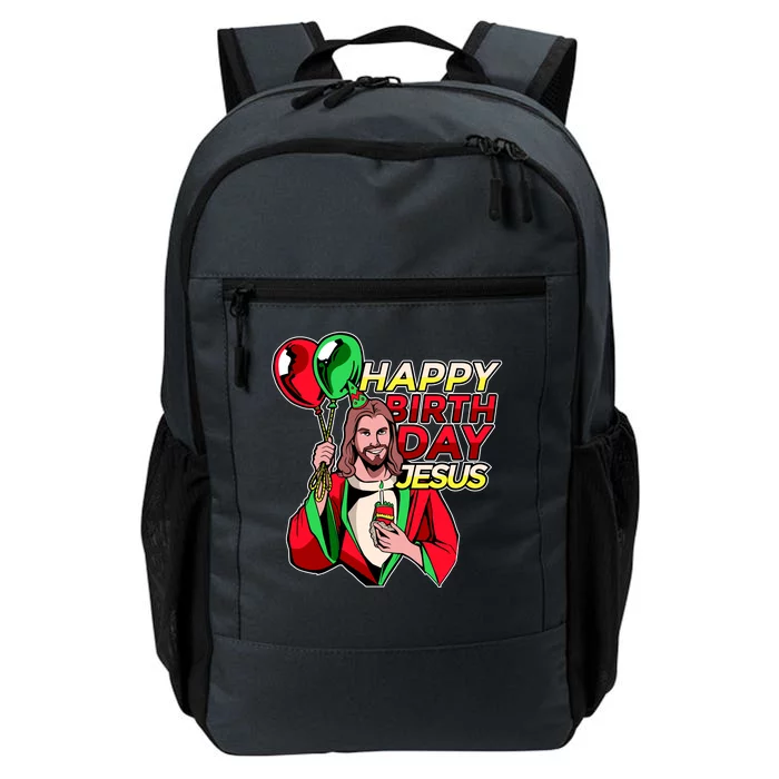 Happy Birthday Jesus Funny Christmas Birthday Boy Daily Commute Backpack