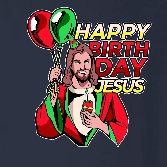 Happy Birthday Jesus Funny Christmas Birthday Boy Toddler Long Sleeve Shirt