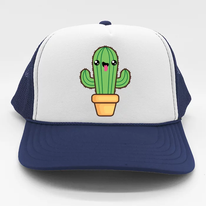 Happy Cactus Trucker Hat