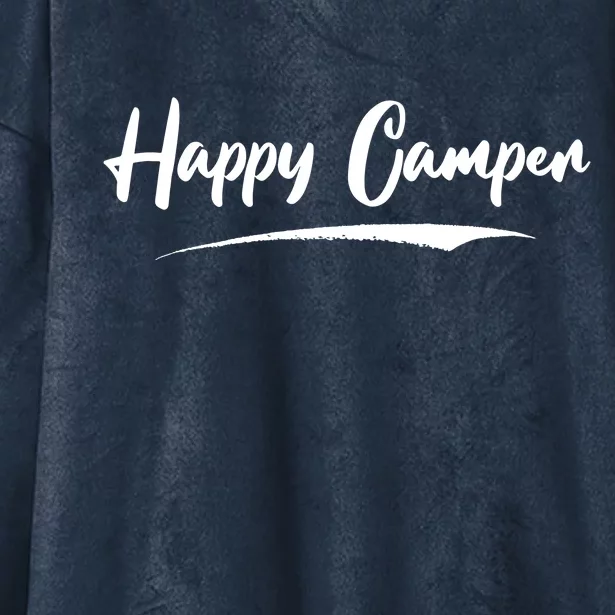 Happy Camper Hooded Wearable Blanket