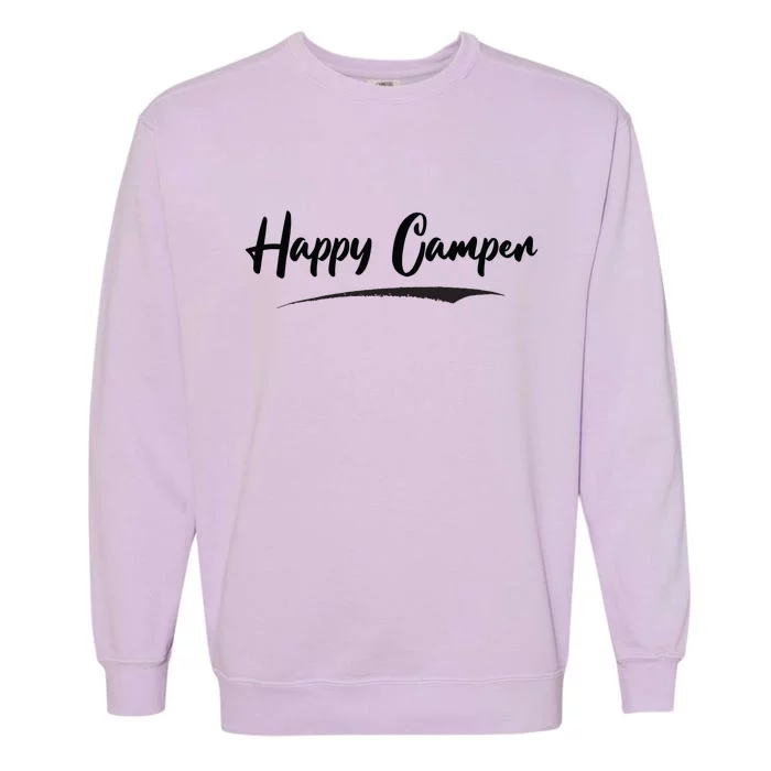 Happy Camper Garment-Dyed Sweatshirt