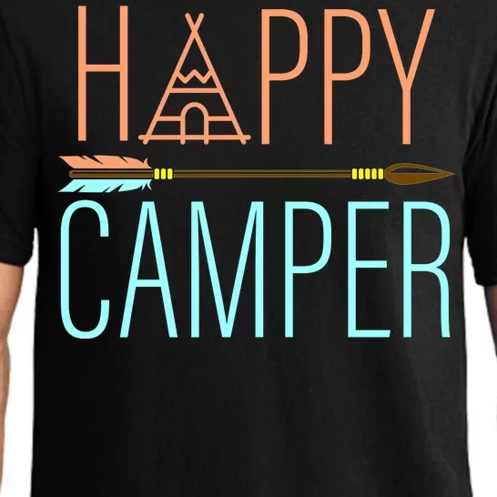 Happy Camper Funny Camping Pajama Set