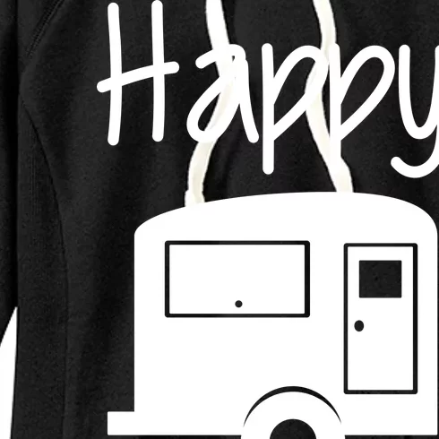 Happy Camper RV Camping Women's Fleece Hoodie