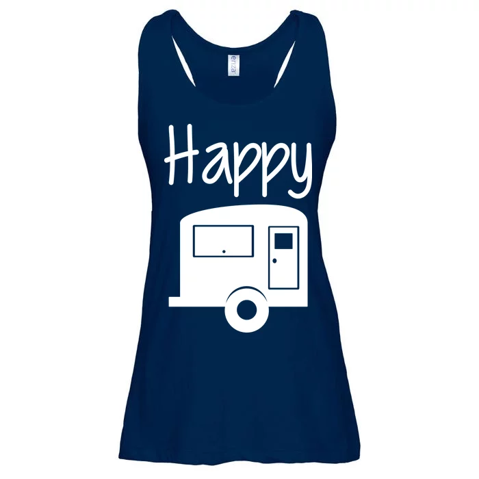 Happy Camper RV Camping Ladies Essential Flowy Tank