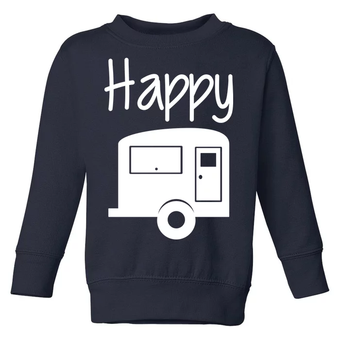 Happy Camper RV Camping Toddler Sweatshirt