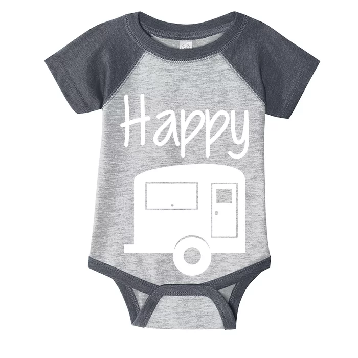 Happy Camper RV Camping Infant Baby Jersey Bodysuit