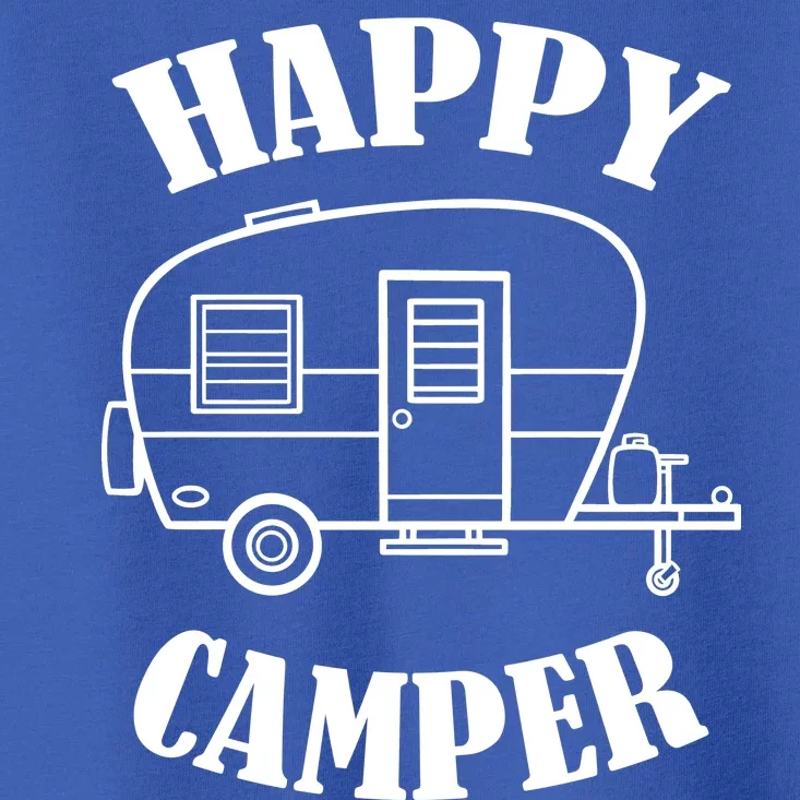 Happy Camper Trailer Toddler T-Shirt