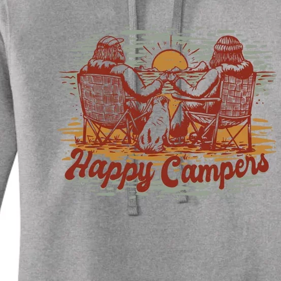 Happy Campers Women's Pullover Hoodie