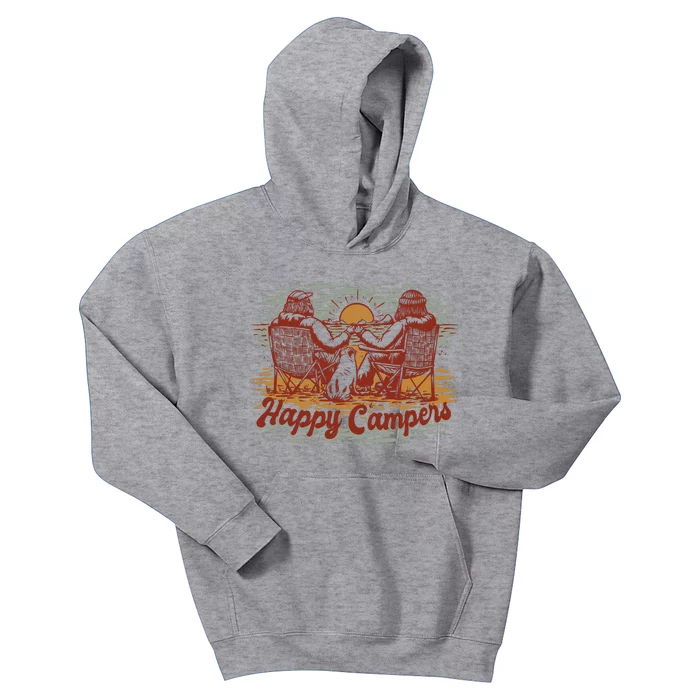 Happy Campers Kids Hoodie