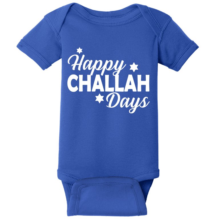 Happy Challah Days Baby Bodysuit