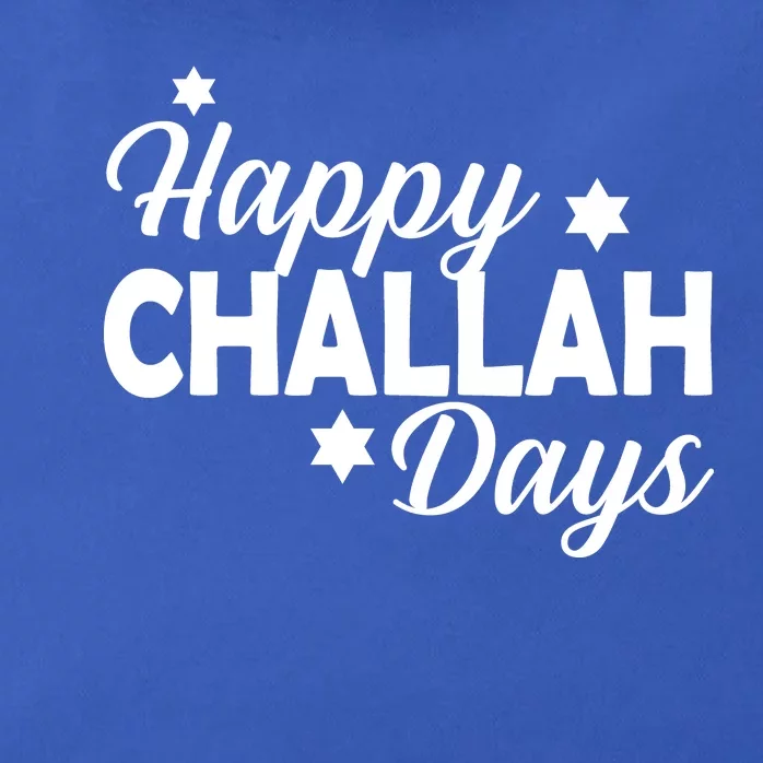 Happy Challah Days Zip Tote Bag