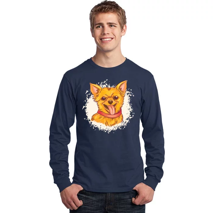 Happy Chihuahua Tall Long Sleeve T-Shirt