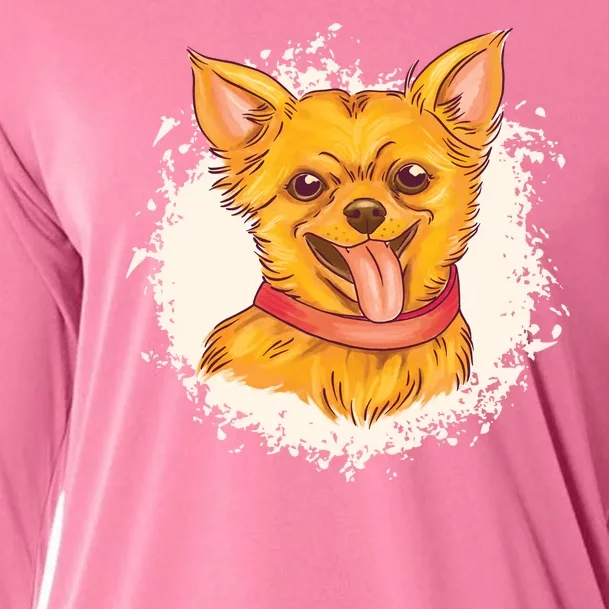 Happy Chihuahua Cooling Performance Long Sleeve Crew