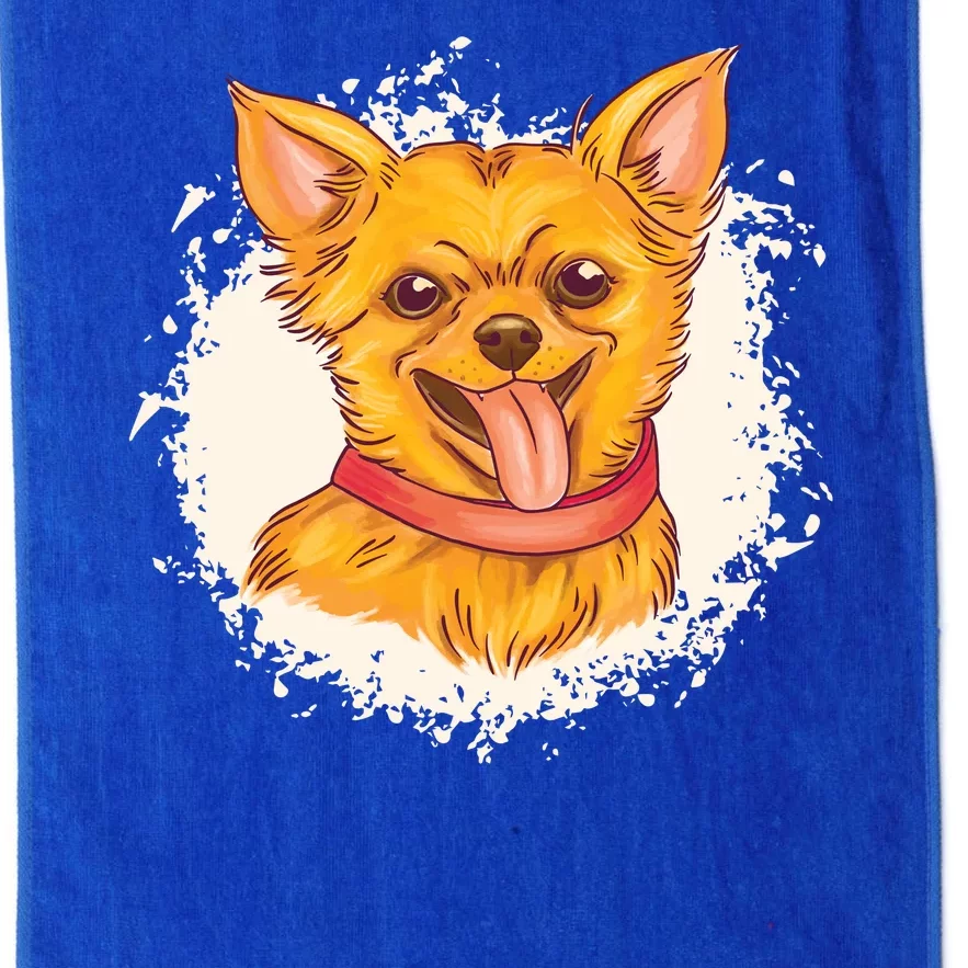 Happy Chihuahua Platinum Collection Golf Towel