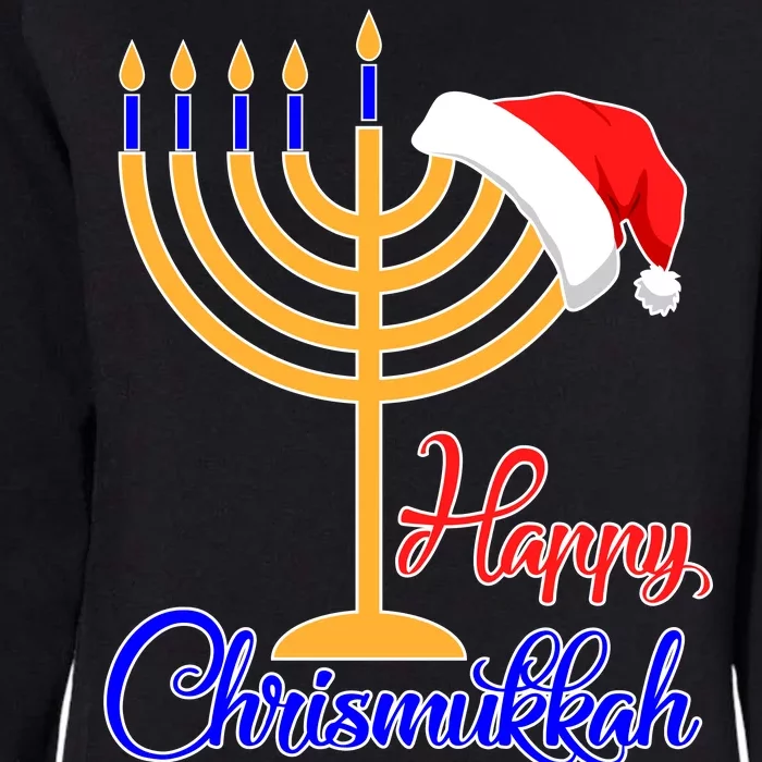 Happy Chrismukkah Christmas Hanukkah Womens California Wash Sweatshirt