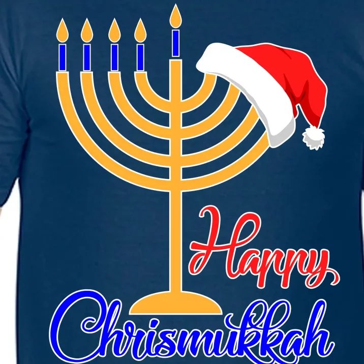 Happy Chrismukkah Christmas Hanukkah Comfort Colors T-Shirt