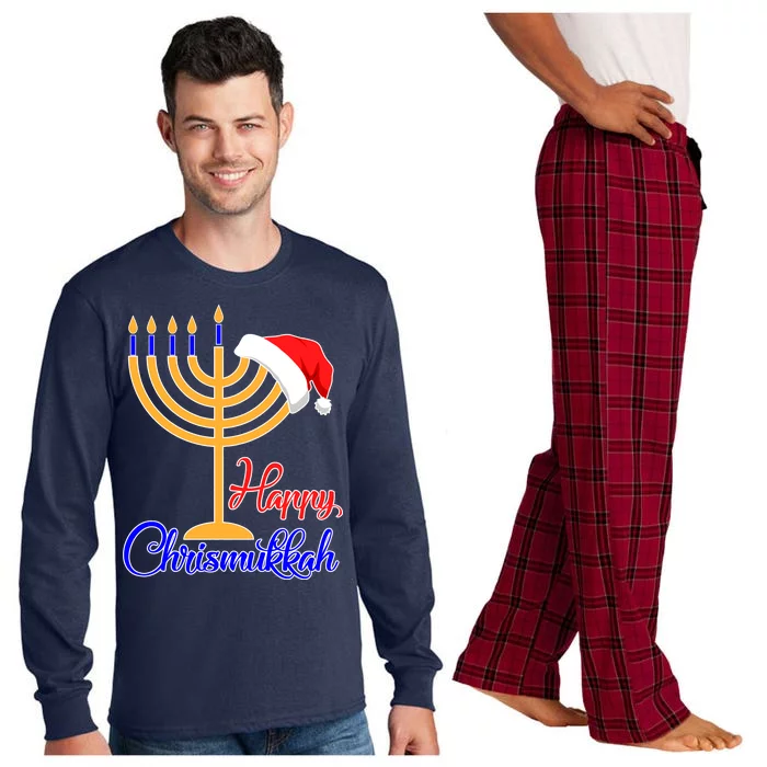 Happy Chrismukkah Christmas Hanukkah Long Sleeve Pajama Set