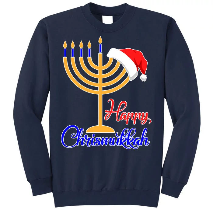 Happy Chrismukkah Christmas Hanukkah Tall Sweatshirt