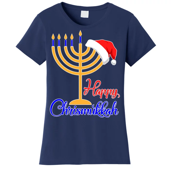 Happy Chrismukkah Christmas Hanukkah Women's T-Shirt