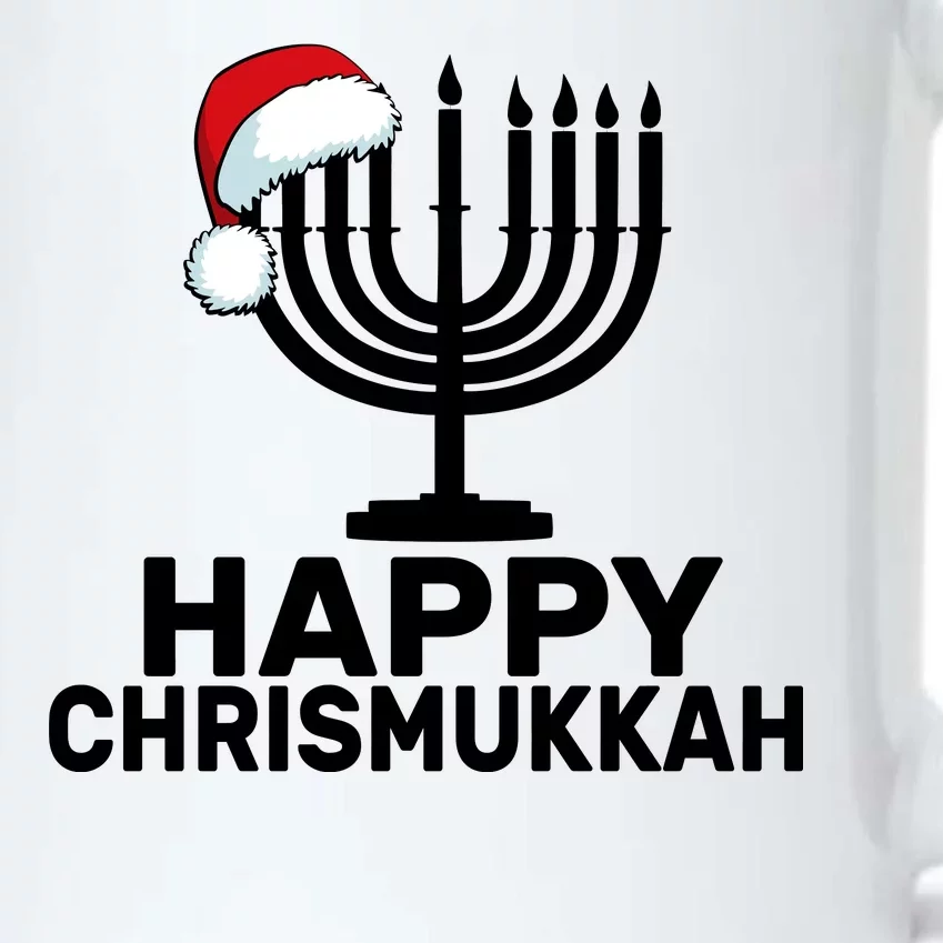 Happy Chrismukkah Hanukkah Black Color Changing Mug