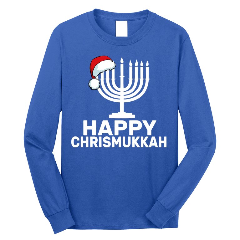 Happy Chrismukkah Hanukkah Long Sleeve Shirt