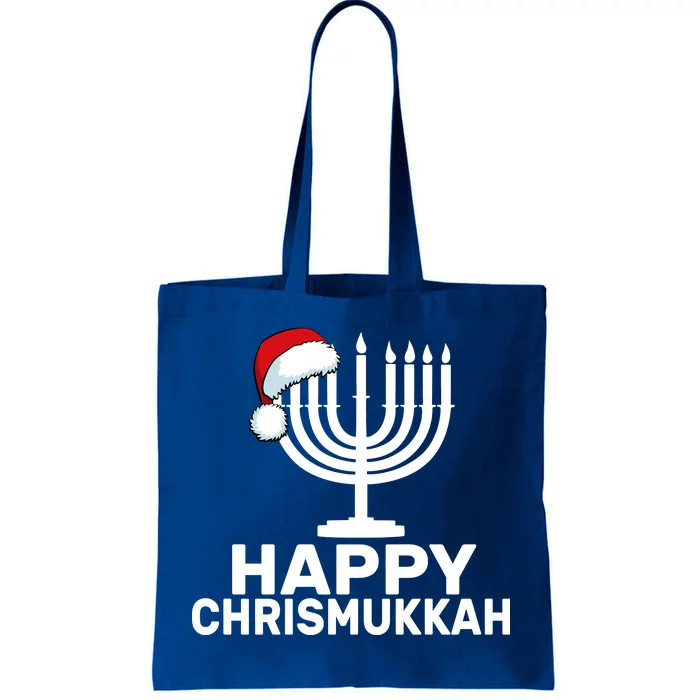 Happy Chrismukkah Hanukkah Tote Bag