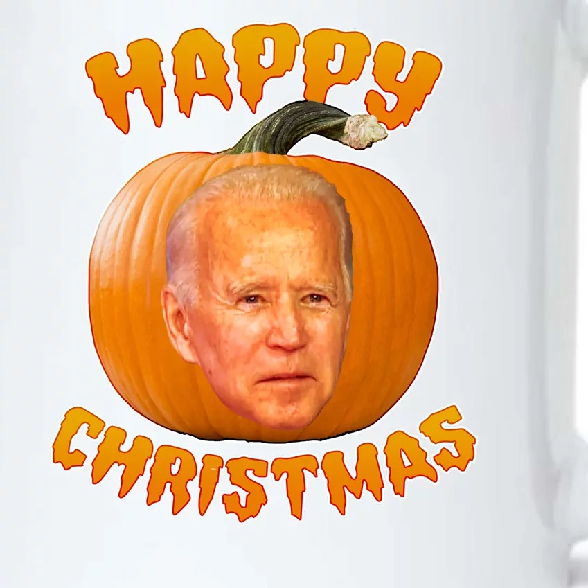 Happy Christmas Joe Biden Halloween Pro Trump Black Color Changing Mug