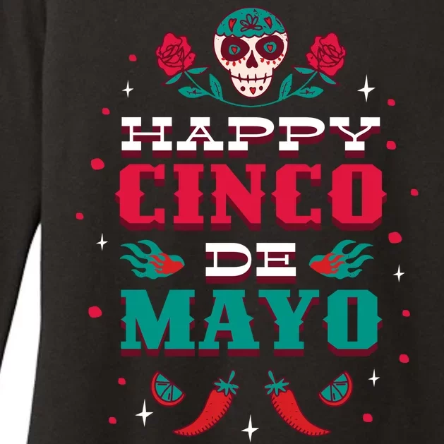 Happy Cinco De Mayo Womens CVC Long Sleeve Shirt