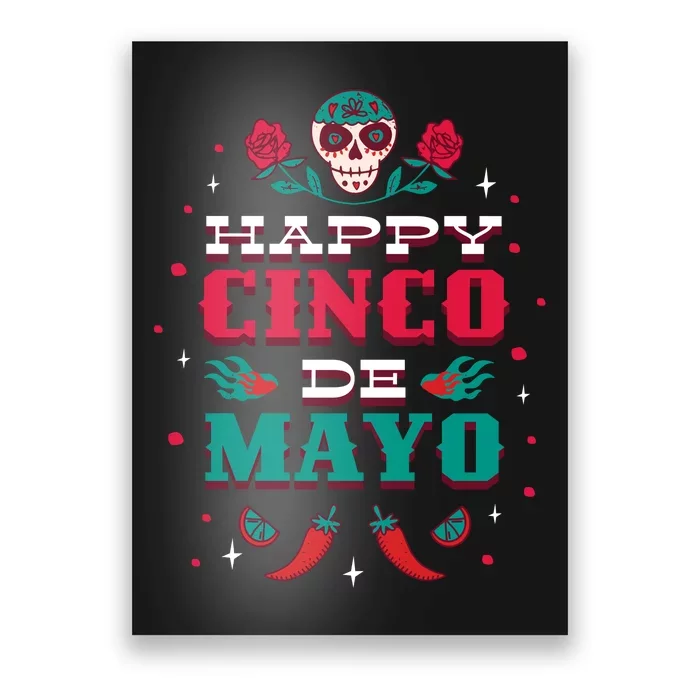 Happy Cinco De Mayo Poster