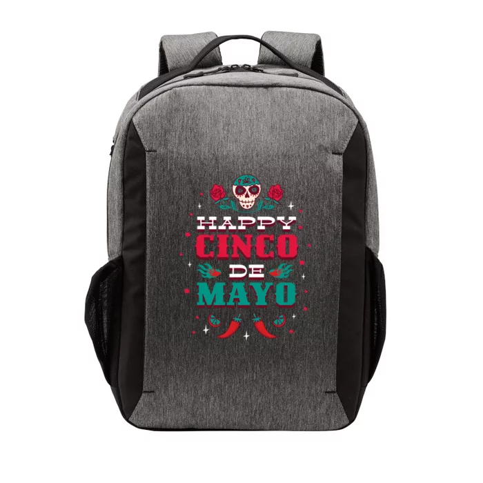 Happy Cinco De Mayo Vector Backpack