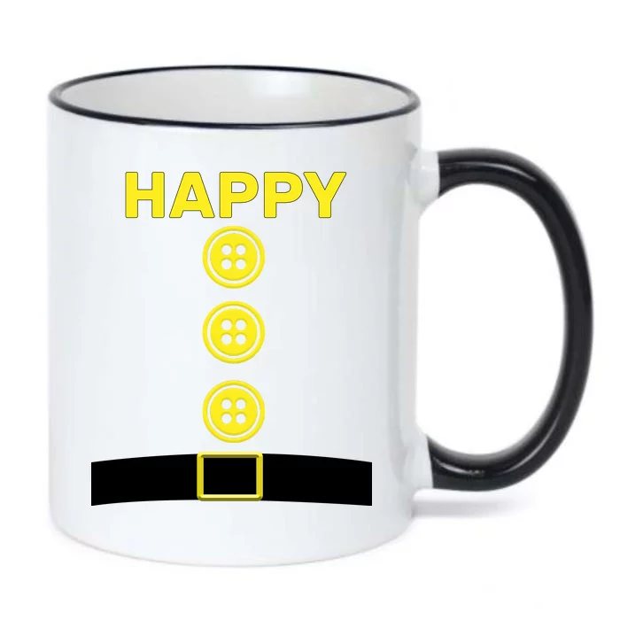 Happy Dwarf Black Color Changing Mug