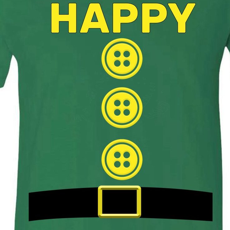Happy Dwarf V-Neck T-Shirt