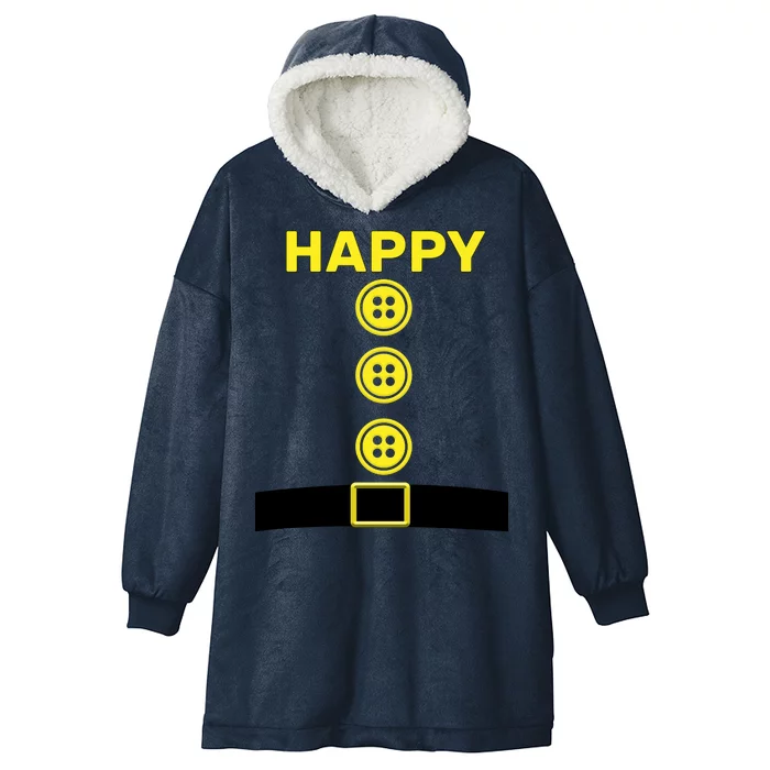 Happy Dwarf Hooded Wearable Blanket