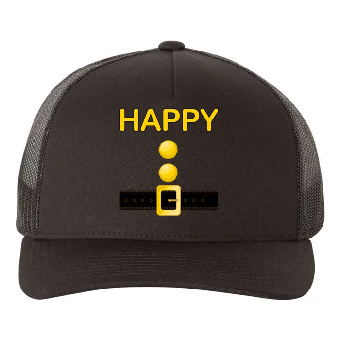 Happy Dwarf Costume Yupoong Adult 5-Panel Trucker Hat