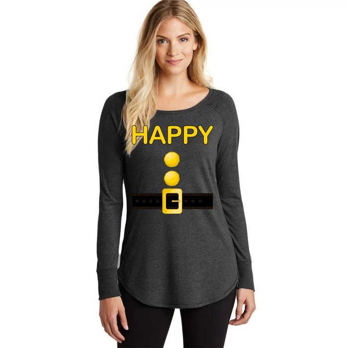 Happy Dwarf Costume Women's Perfect Tri Tunic Long Sleeve Shirt