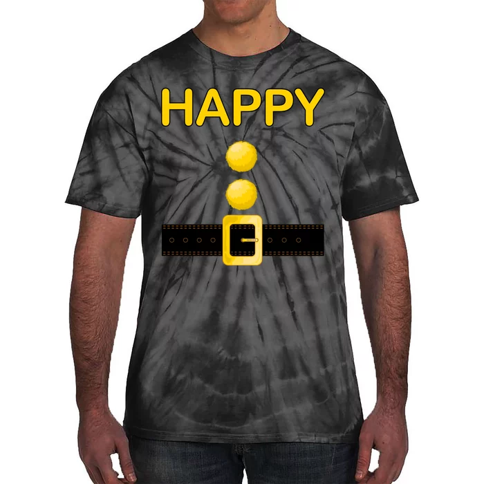 Happy Dwarf Costume Tie-Dye T-Shirt