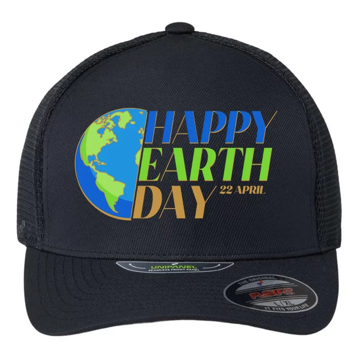 Happy Earth Day 22 April Flexfit Unipanel Trucker Cap