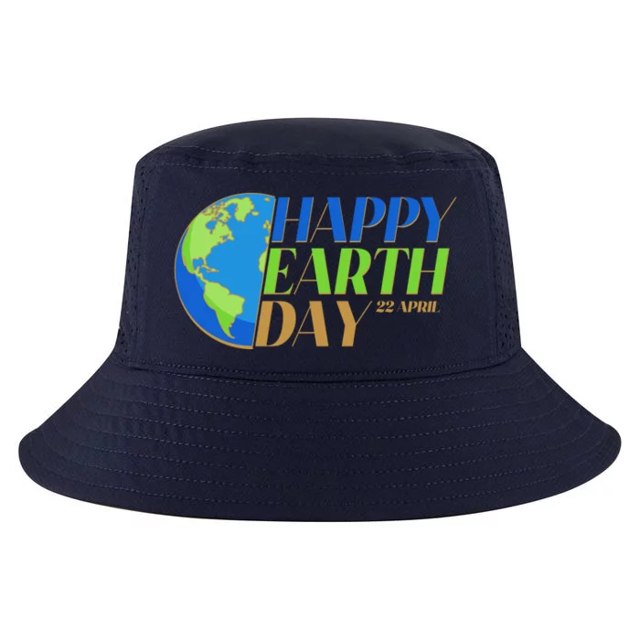 Happy Earth Day 22 April Cool Comfort Performance Bucket Hat