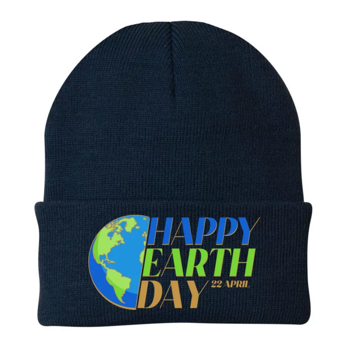 Happy Earth Day 22 April Knit Cap Winter Beanie