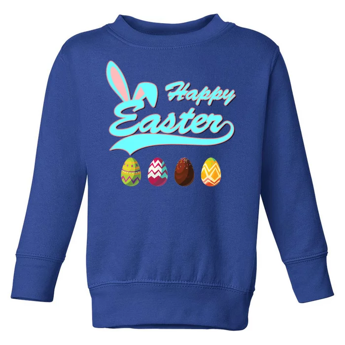 Happy Easter Toddler Sweatshirt