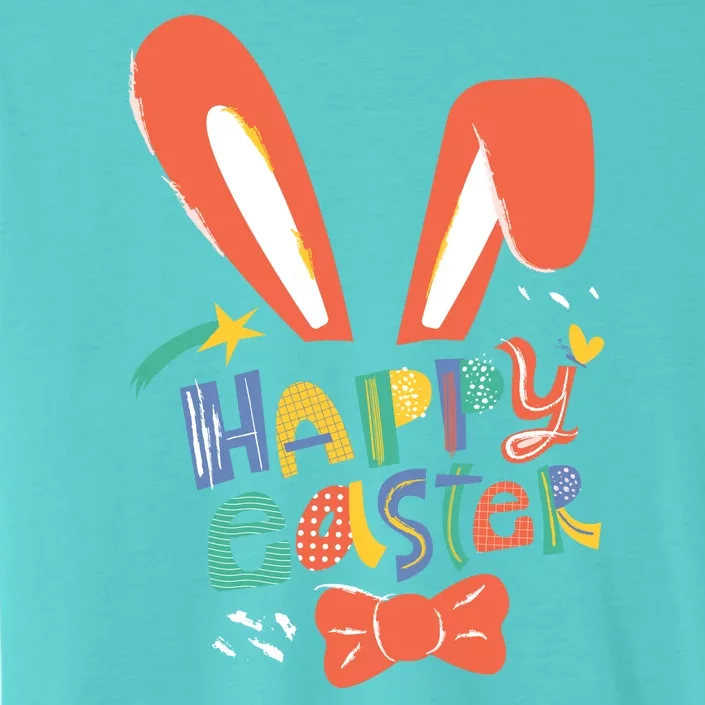 Happy Easter Bow ChromaSoft Performance T-Shirt