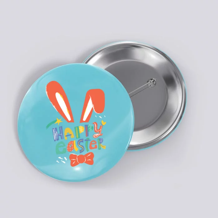 Happy Easter Bow Button